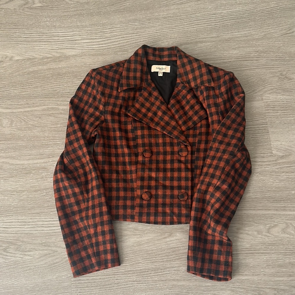 PLAID TOP!! - Picture 2 of 3